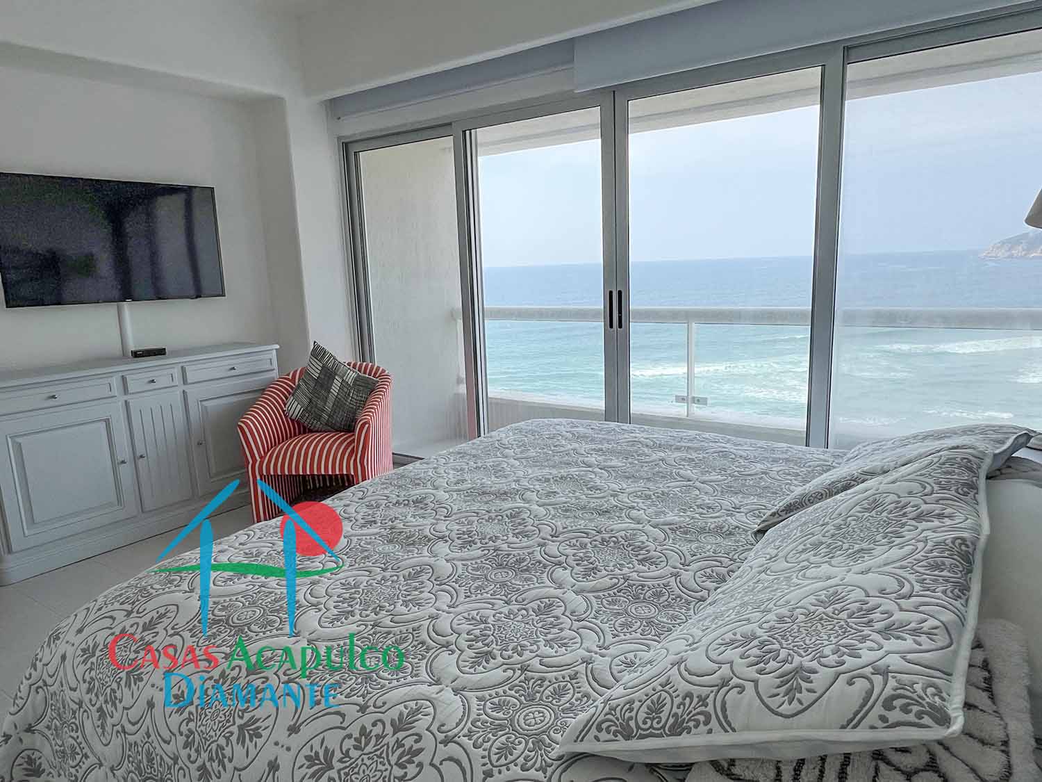 Residencial Playamar Azores 801 - Recámara principal 3